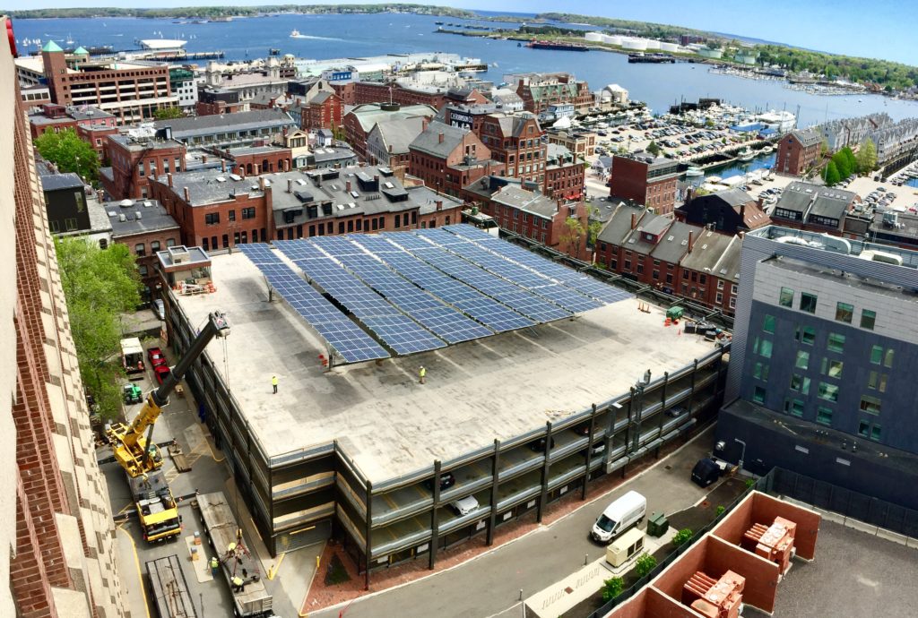 solar canopies for parking